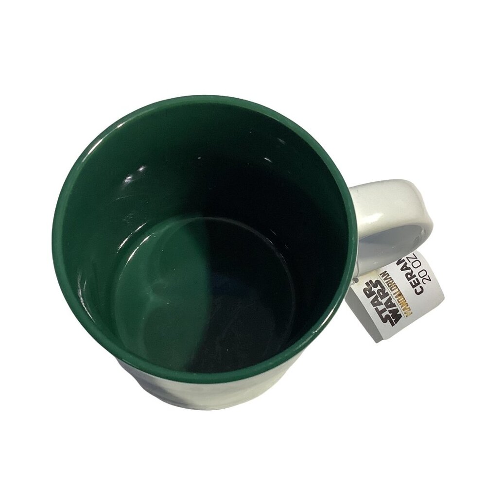 Disney Star Wars Mug Mandalorian Baby Yoda 20 oz Ceramic Coffee Cup Christmas - Picture 4 of 7